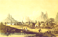 African scene 47 - Songhai Village