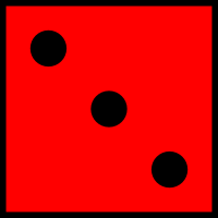 Red Die 3