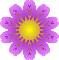 Abstract flower 30 (colour)