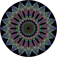 Mandala-Like Line Art