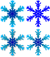 Four Snowflakes