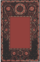 Red Decorative Frame