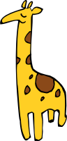 Serene Giraffe