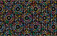 Prismatic Flowery Pattern