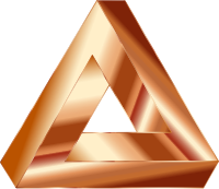 Copper Penrose Triangle