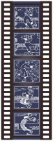 Old Cartoon Film Strip