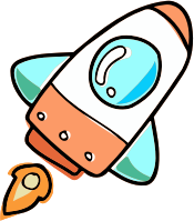Rocket ship 2 (colour)