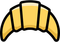 Croissant Icon (#2)