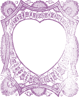 Faded Heart Frame