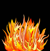 Llamas de fuego