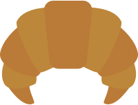 Croissant Icon (#3)