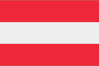 Austrian Flag rot-weiß-rot