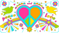 Peace And Love By David Rock Design