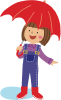 Girl with Umbrella (#4)