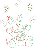 Easter bunny (colour 2)