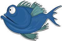 Cartoon fish 2