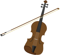 Violin and bow (#3)