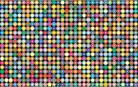 Manuela's 24 Colorful Buttons Background With Black