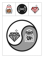 Recycled theme icons