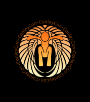 Flying man logo