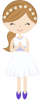 Flower Hair Girl