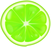 Lime slice