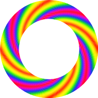 Colourful circle 2