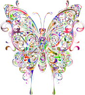 Abstract Butterfly II Prismatic 2