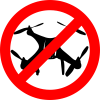 No drone allowed - Prohibido el uso de drones
