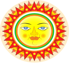 Traditional New Year Sun