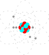 Animated Carbon Atom