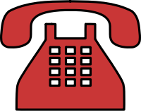 Old fashioned phone