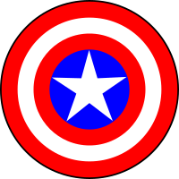 Scudo Cap America 2D