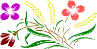 Floral design 85 (colour)