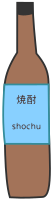 Shochu Bottle