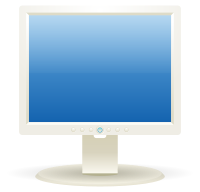 Computer LCD display