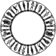 Greek Gods Frame Large