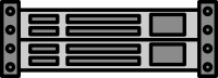 Rack server or synth