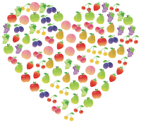 Fruits Heart II
