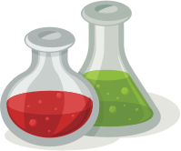 Chemical flasks