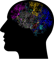 Lightning Brain In Head Prismatic