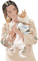 Woman Holding Chihuahua