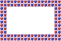 Heart frame 9 (double thickness)
