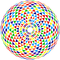 ROYGBIV Toroid Mandala 2
