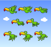 Flying Birds