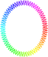 Elliptical frame (colour)