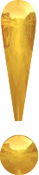 Gold typography !