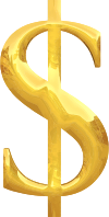 Gold typography $
