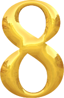 Gold typography 8