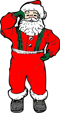 Dancing Santa